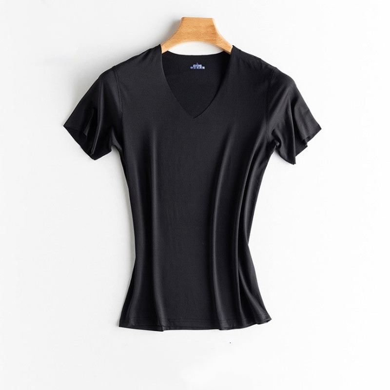 Ice Silk Seamless T-shirt Herr Kortärmad