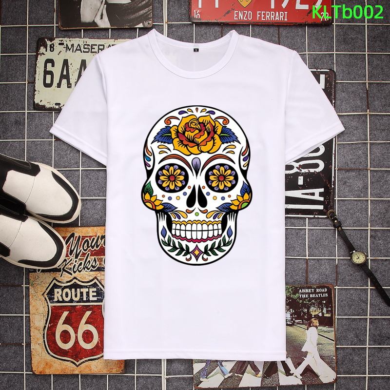 Skull Street Mesh Kort Ärm