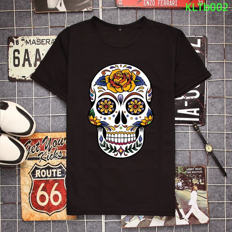 Skull Street Mesh Kort Ärm