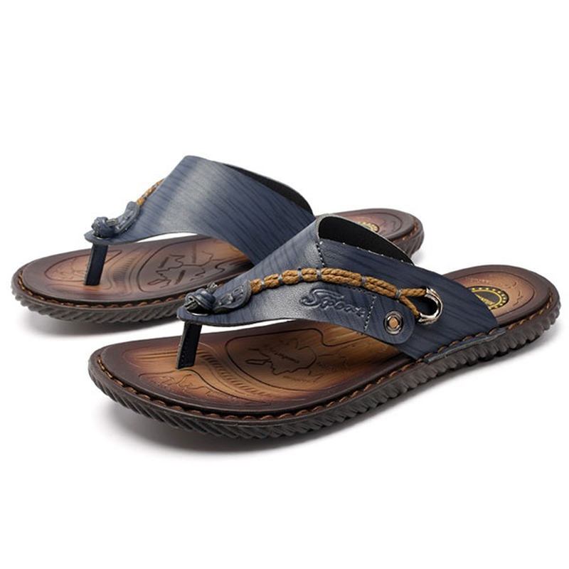 Herr Läder Sandlas Flip Flops