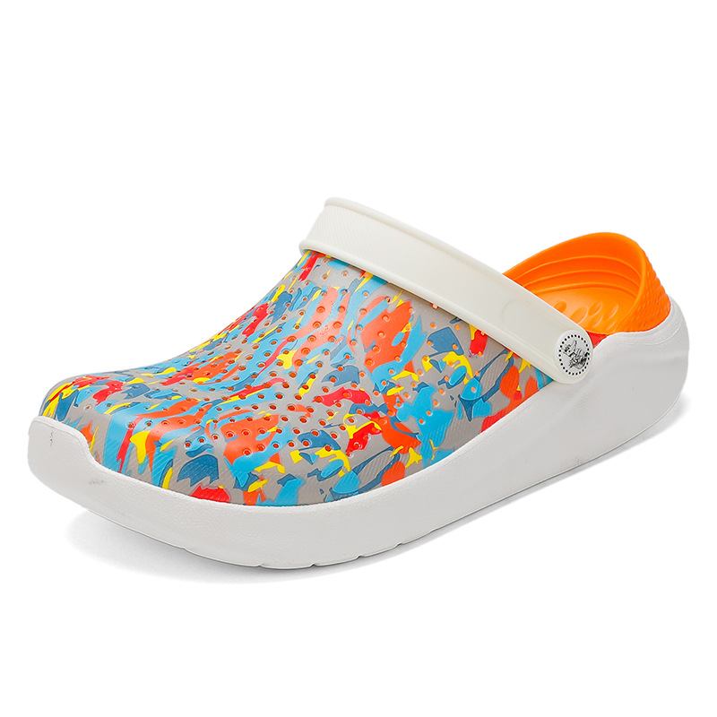 Herrmode Graffiti Personlighet Outdoor Beach Sandaler Och Tofflor