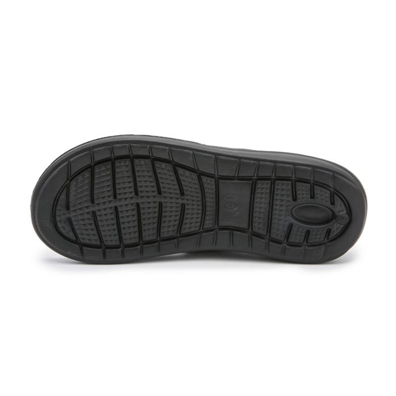 Män Andas Lättvikts Mjuk Botten Solid Beach Flip Flops Casual Tofflor