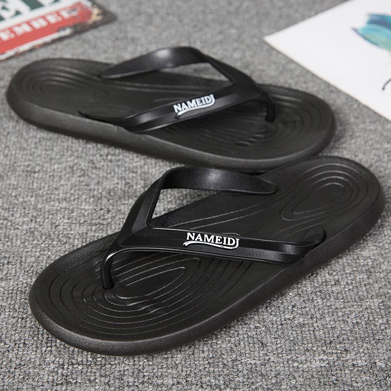 Män Lättvikts Mjuk Sula Casual Flip Flops Outdoor Beach Platform Tofflor