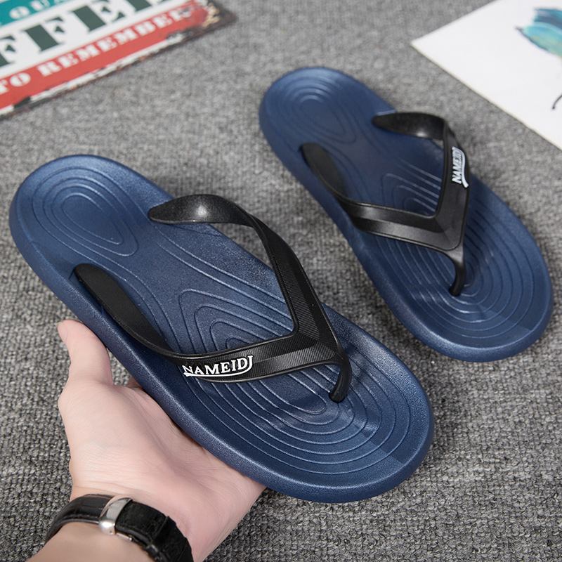 Män Lättvikts Mjuk Sula Casual Flip Flops Outdoor Beach Platform Tofflor