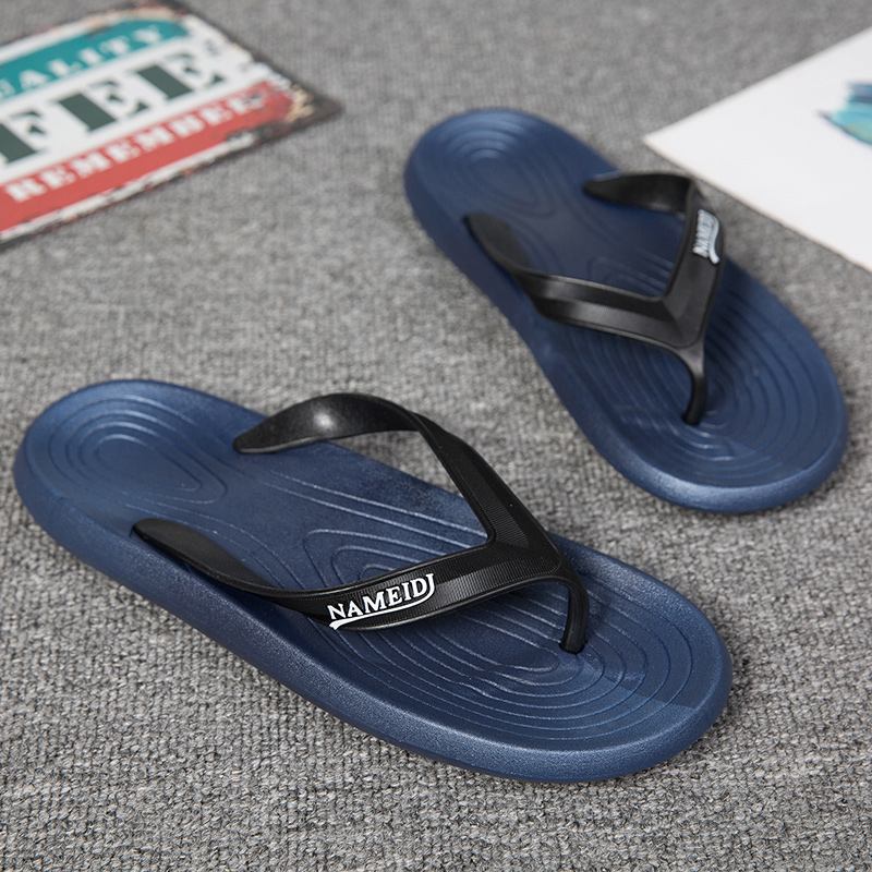 Män Lättvikts Mjuk Sula Casual Flip Flops Outdoor Beach Platform Tofflor