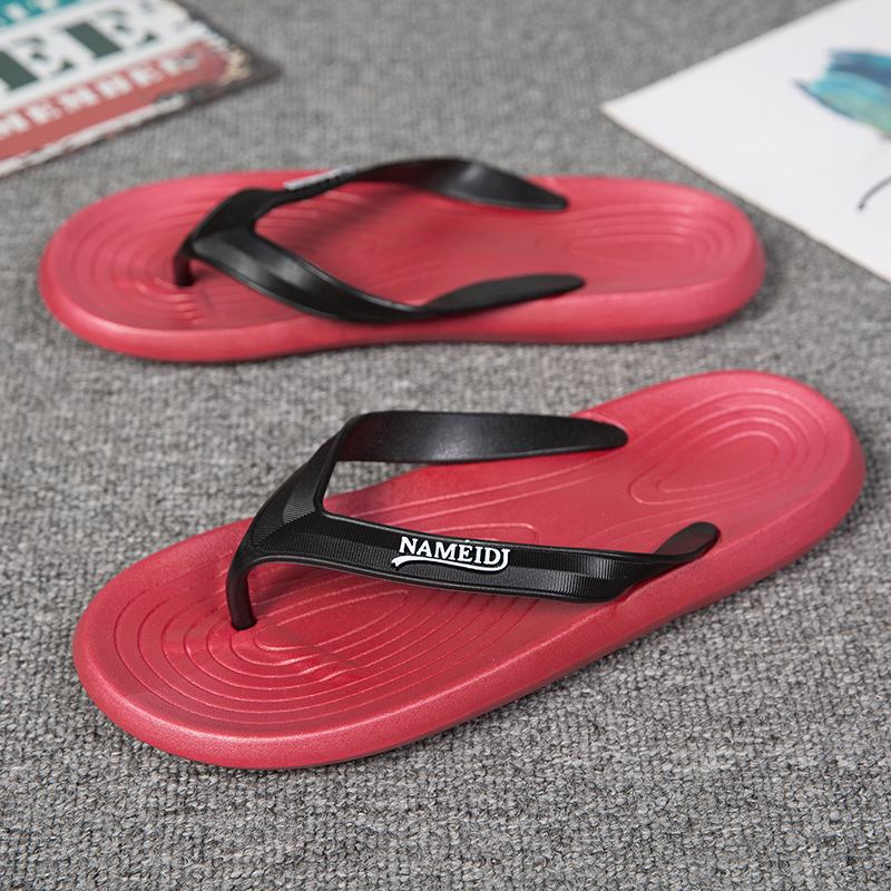 Män Lättvikts Mjuk Sula Casual Flip Flops Outdoor Beach Platform Tofflor