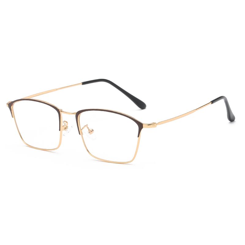 Anti-fatigue Anti-blue Light Vogue Square Clear Lens Glasögon