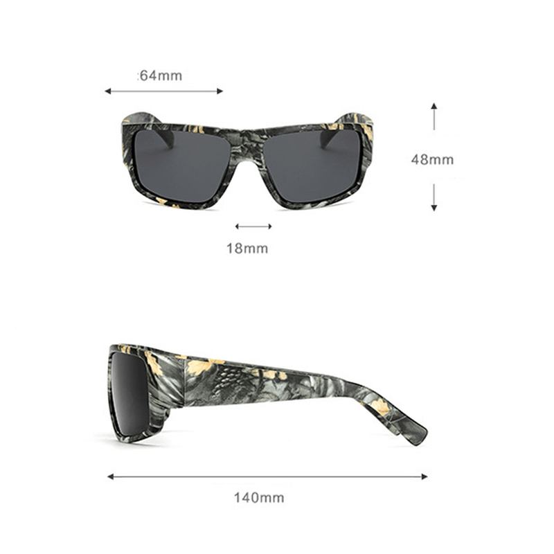 Herr Outdooors Sport Uv400 Camouflage Solglasögon