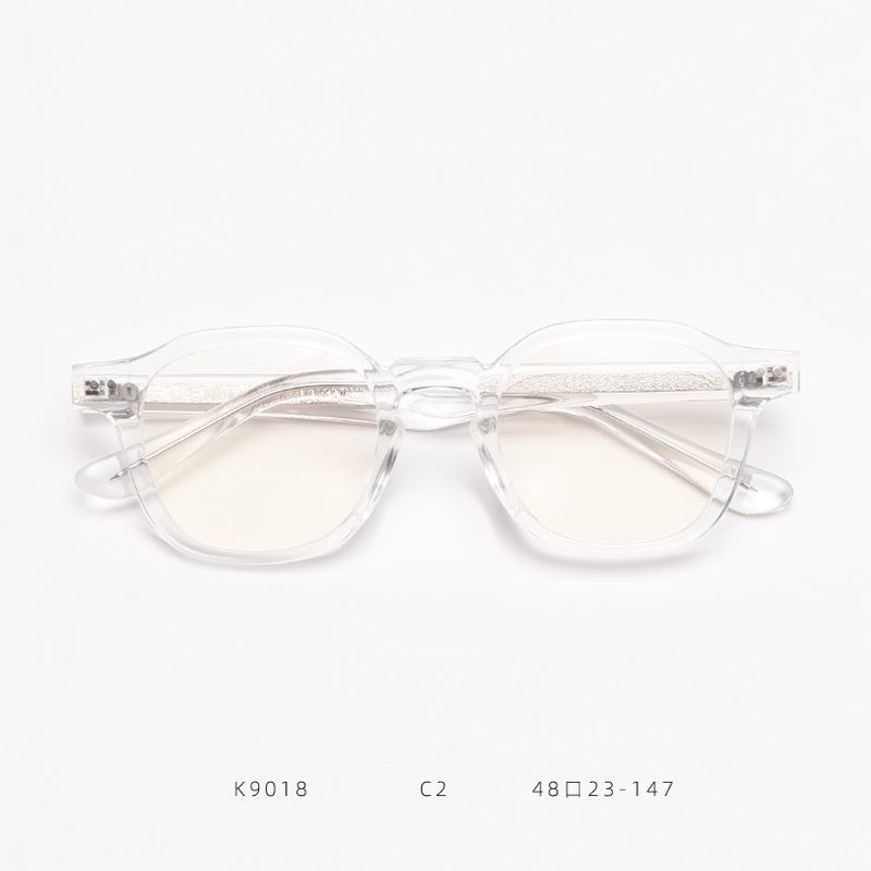 K9018 Koreansk Square Myopia Glasögon Både