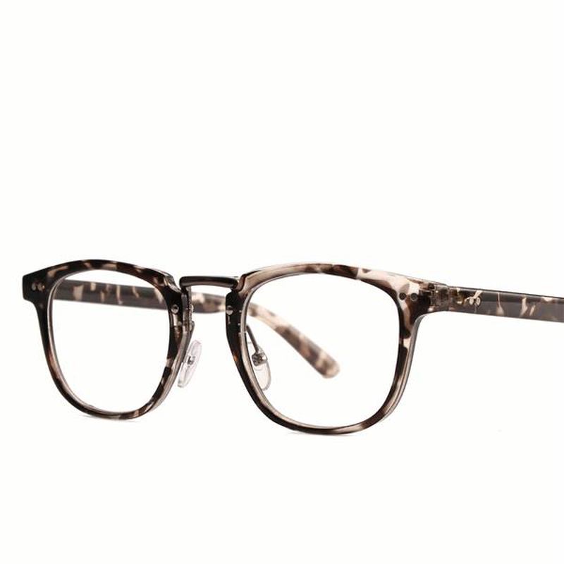 Män Kvinnor Vintage Clear Lens Eyewear Sexiga Katt Eye Retro Transparent Computer Eyeglasses