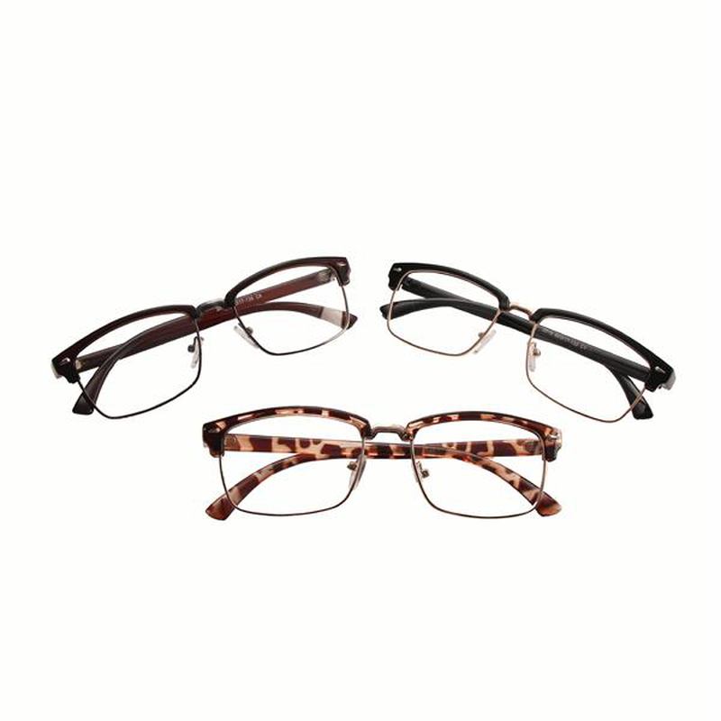 Män Kvinnor Vintage Clear Lens Eyewear Sexiga Katt Eye Retro Transparent Computer Eyeglasses