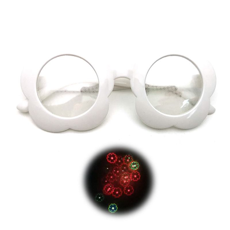 Solros Special Effects Net Red Glasses Diffractive Optics