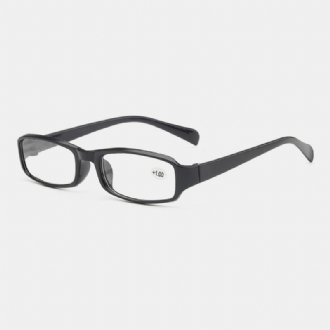 Unisex Helbåge Resin Len Läsglasögon Bärbara High-definition Presbyopia Glasögon