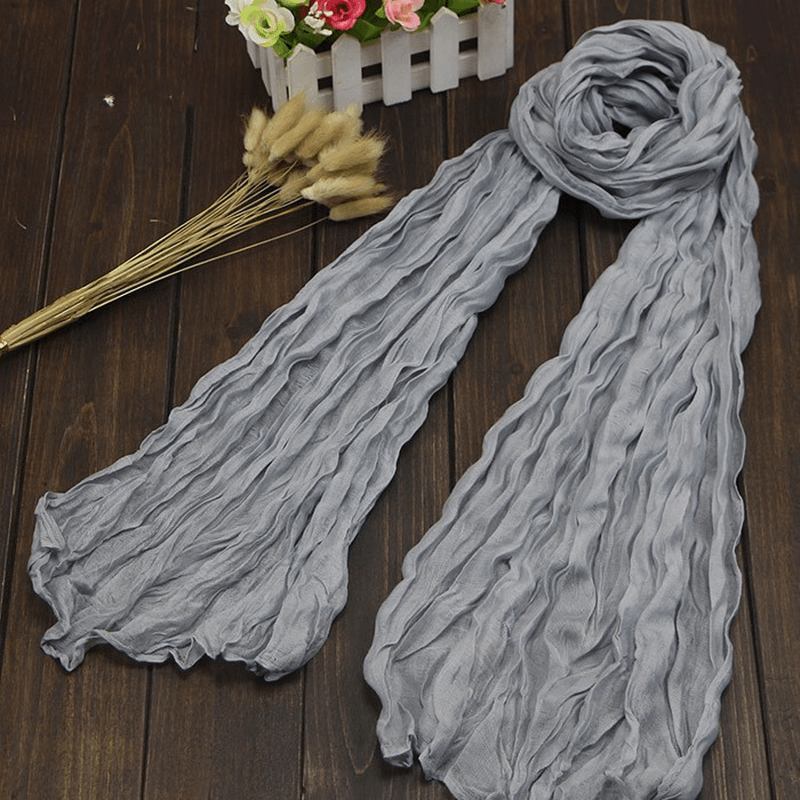 Bali Pure Cotton Garn Vik Scarf Barn Candy Färg Autumn