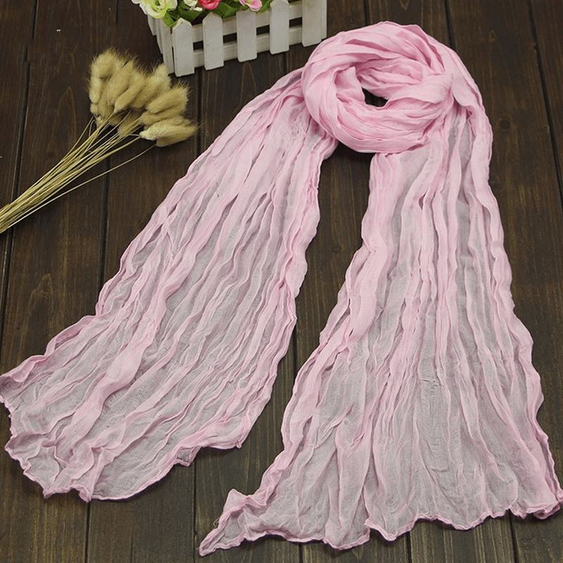 Bali Pure Cotton Garn Vik Scarf Barn Candy Färg Autumn