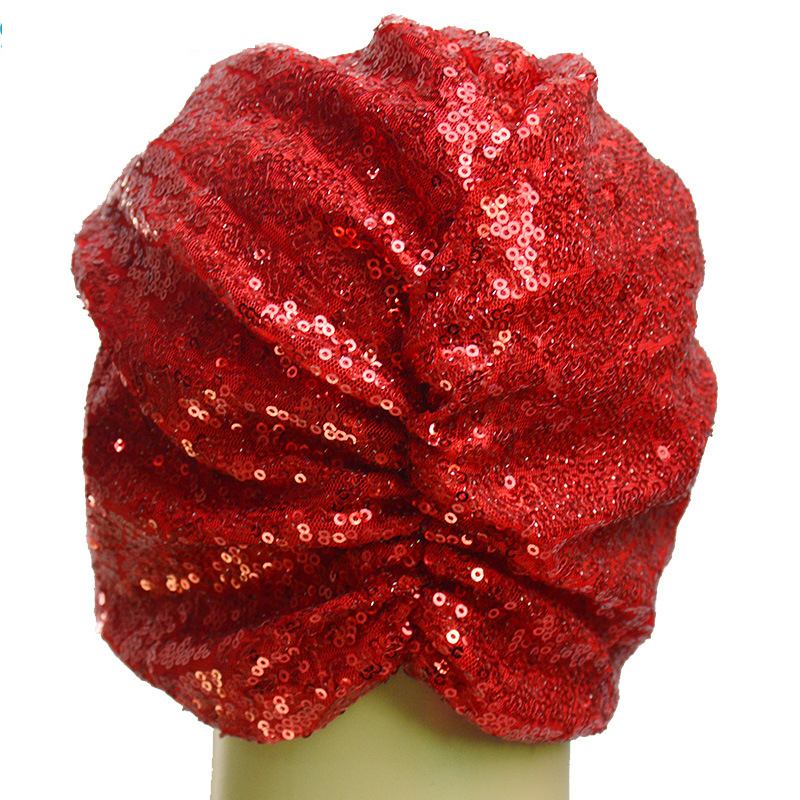 Dammode Ny Sequin Bow Bandana Hat