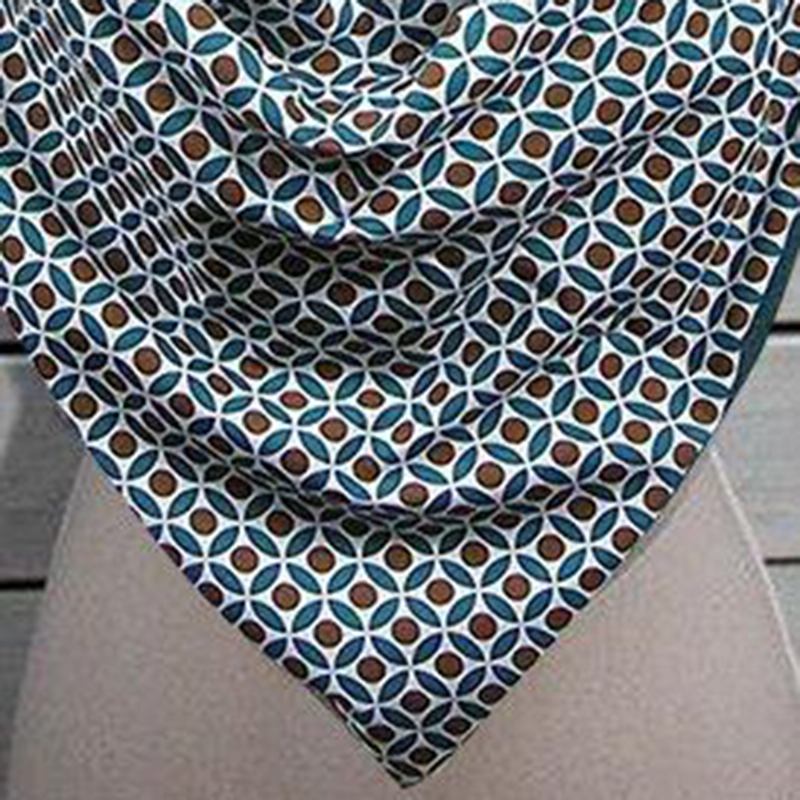 Kvinnor Bomull Plus Tjock Håll Varm Vinter Utomhus Casual Geometri Mönster Multi-purpose Scarf Sjal