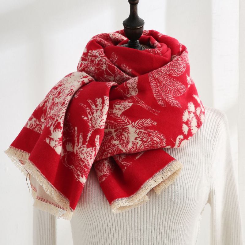 Super Fairy Cashmere Scarf Winter Lady