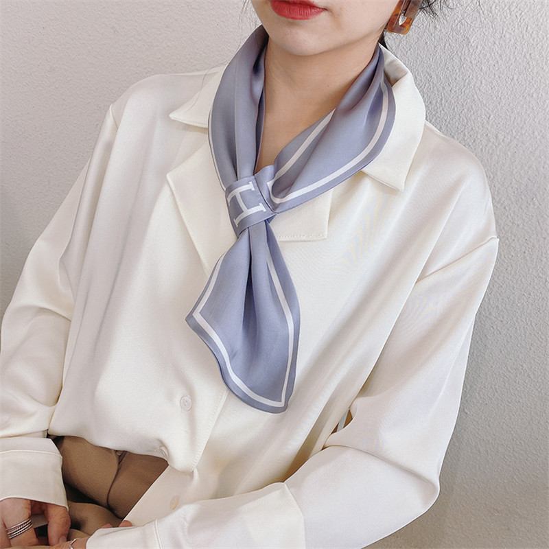 Temperament Scarf H Letter Stewardess Scarf