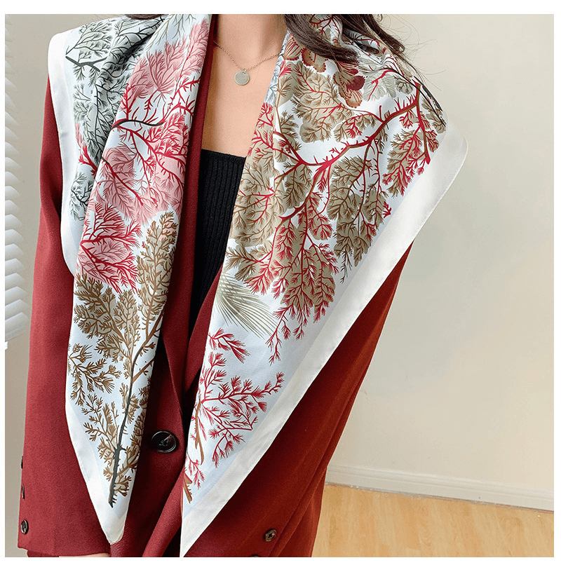 Twill Silk Mode Scarf Dekoration Scarf