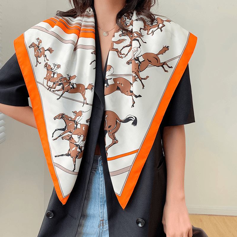 Twill Silk Mode Scarf Dekoration Scarf