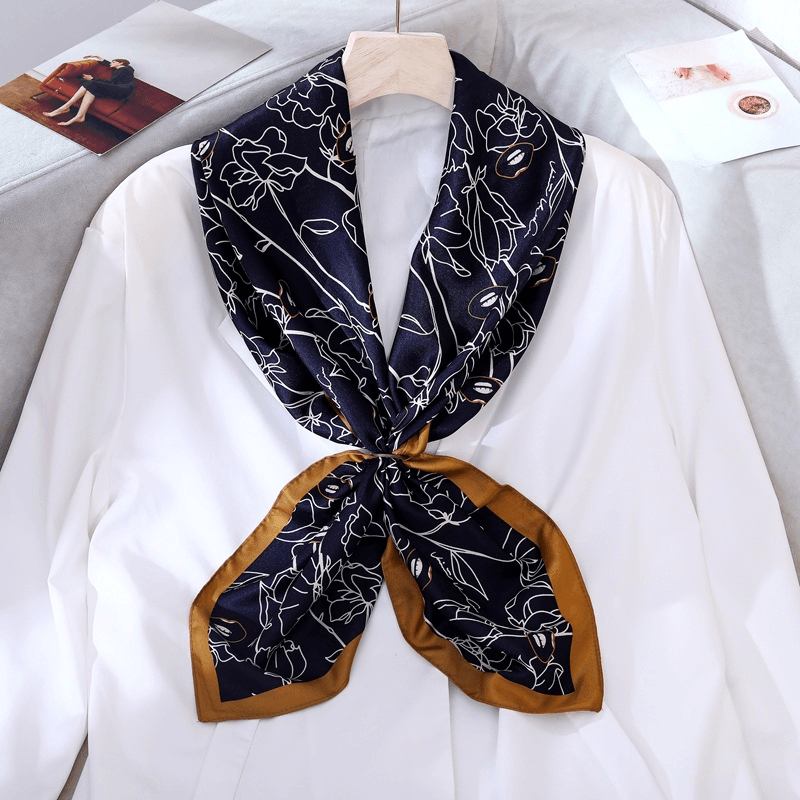 Twill Silk Mode Scarf Dekoration Scarf