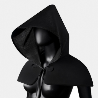 Unisex Kostymer Grim Reaper Cape Medeltida Plague Doktor Hatt Sjal Kappa Män Kvinnor Vuxen Gotisk Punkrock