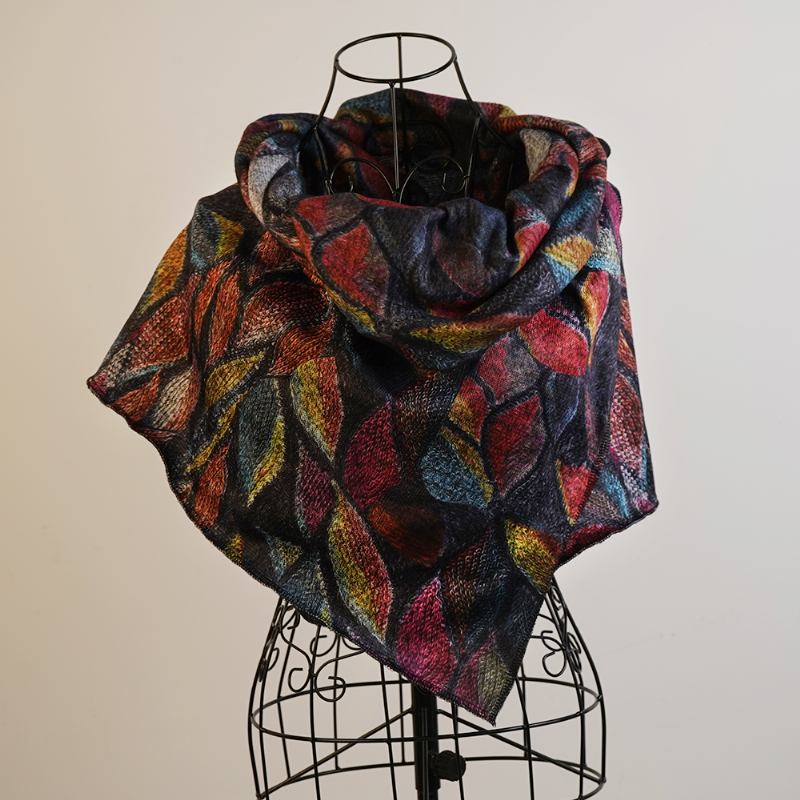 Vintage Scarves & Sjal Wrap Mönster