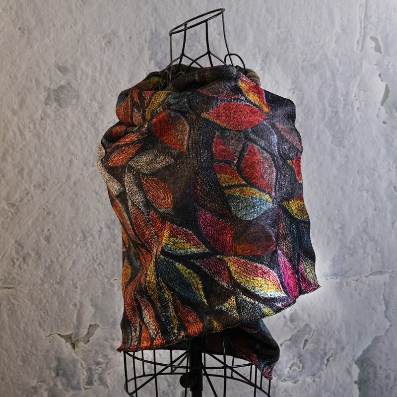 Vintage Scarves & Sjal Wrap Mönster