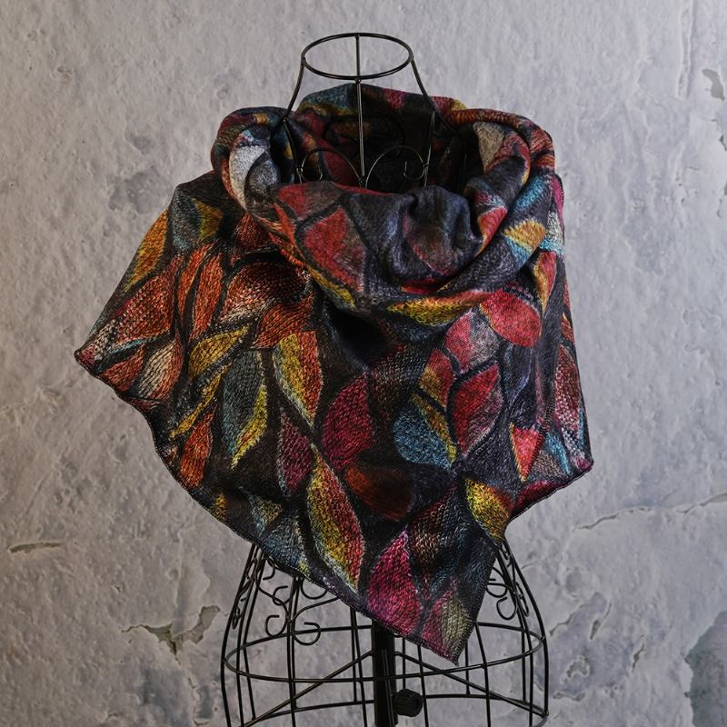 Vintage Scarves & Sjal Wrap Mönster