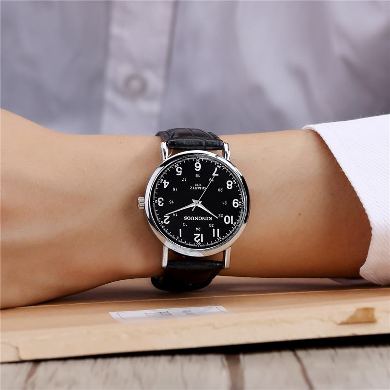 Casual Style Klocka Herr Armbandsur Business Style Vattentät Quartz Watch