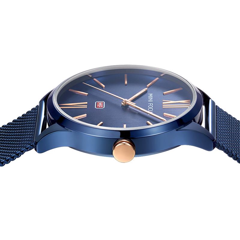 Herrklocka Simple Design Analog Quartz Movement Watch