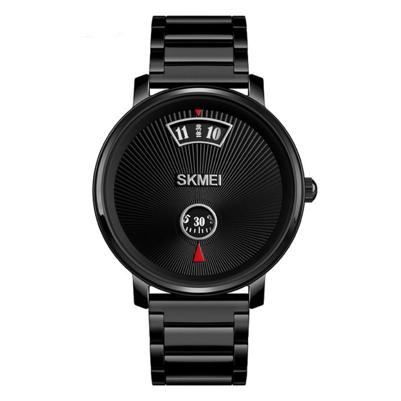 Mode Herrklocka Vattentät Creative Dial Display Quartz Watch