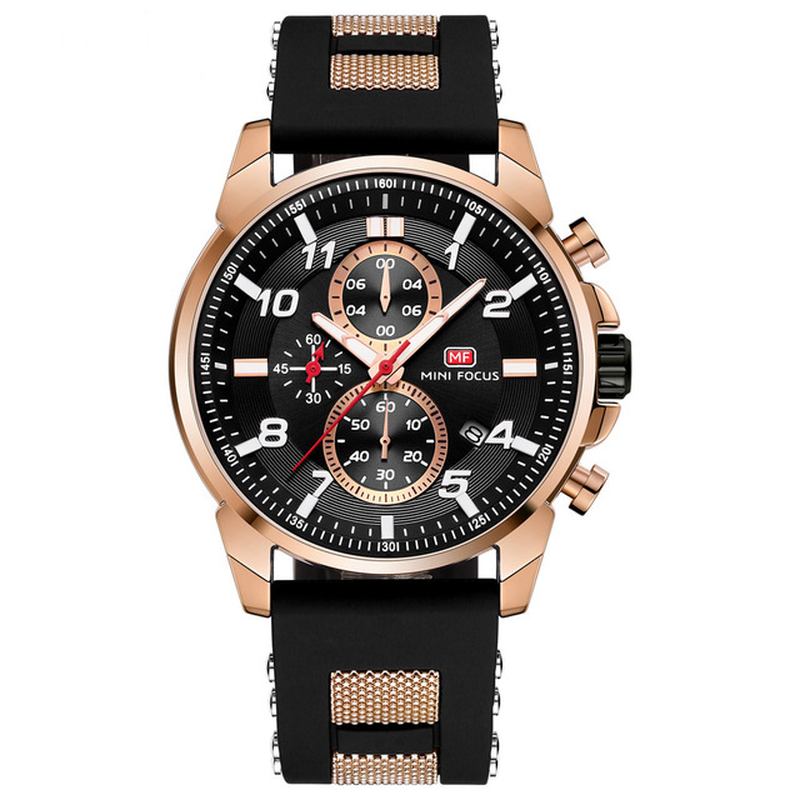 Multi-function Chronograph Luminous Military Sports Herr Watch Quartz Watch