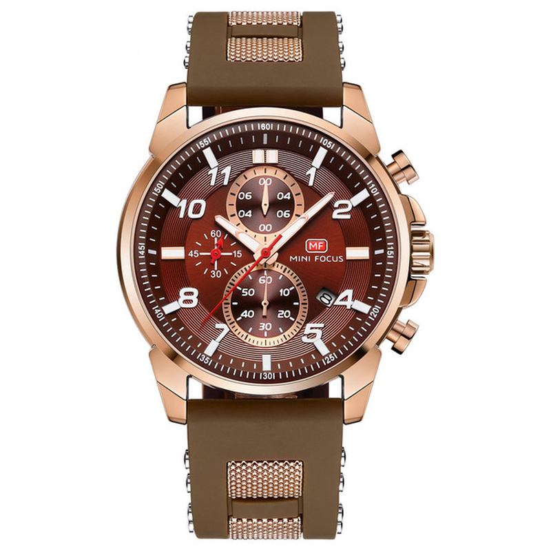 Multi-function Chronograph Luminous Military Sports Herr Watch Quartz Watch