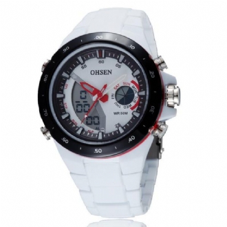 Digital Analog Alarm Stoppur Herr Sport Watch