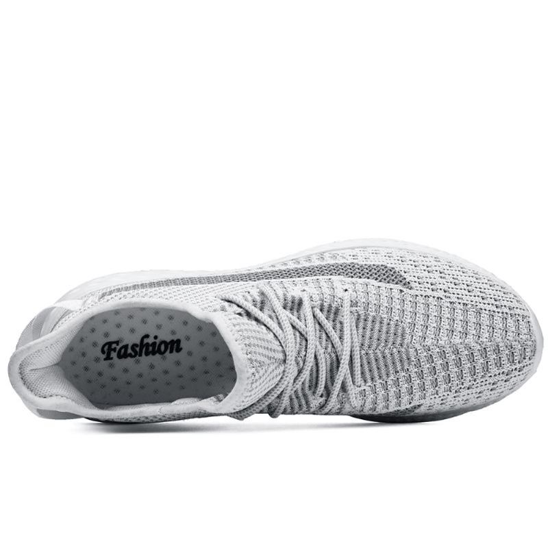 Andas Mesh Stickade Running Soft Sneakers