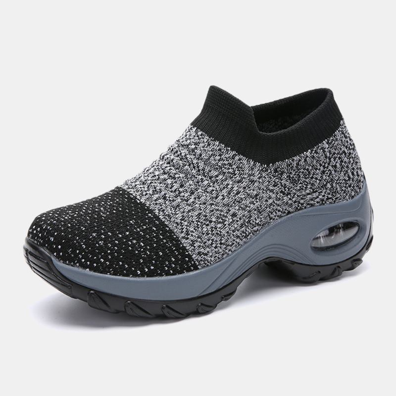 Dam Utomhus Andas Strumpa Mesh Gungande Sneakers