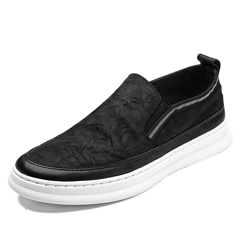 Herr Ice Silk Cloth Andas Slip On Skate Sneakers