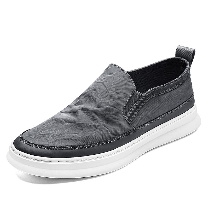 Herr Ice Silk Cloth Andas Slip On Skate Sneakers