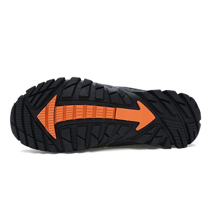 Män Anti Collision Toe Mesh Outdoor Hiking Sneakers