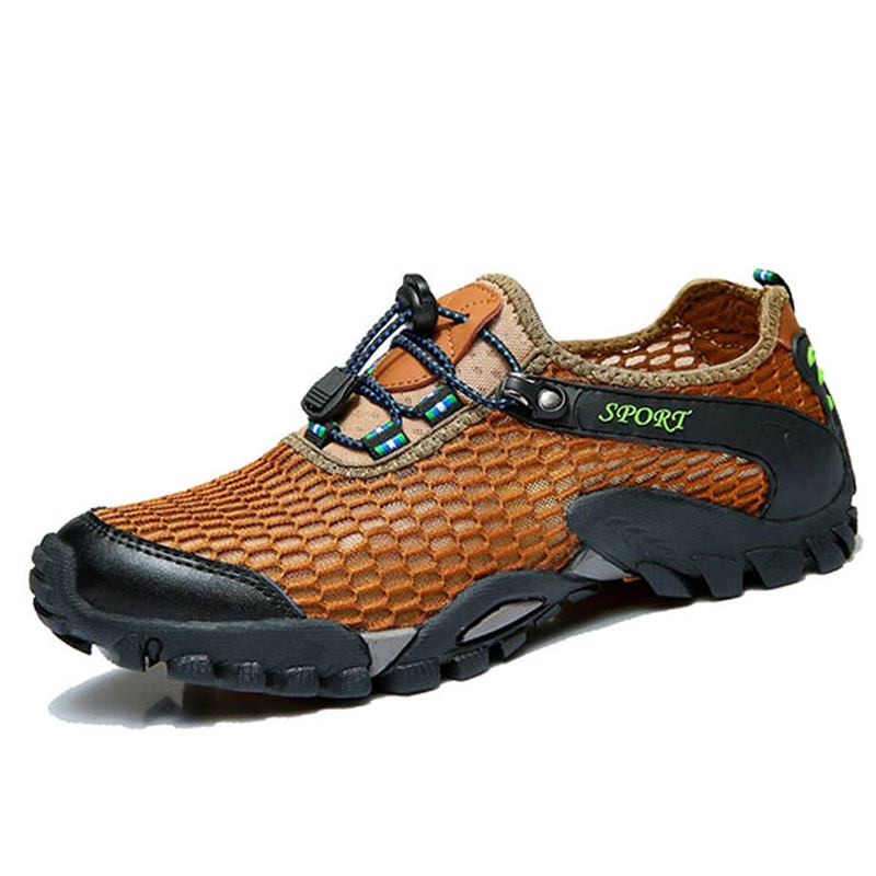 Män Mesh Anti Collision Toe Vandring Klättring Outdoor Athletic Skor