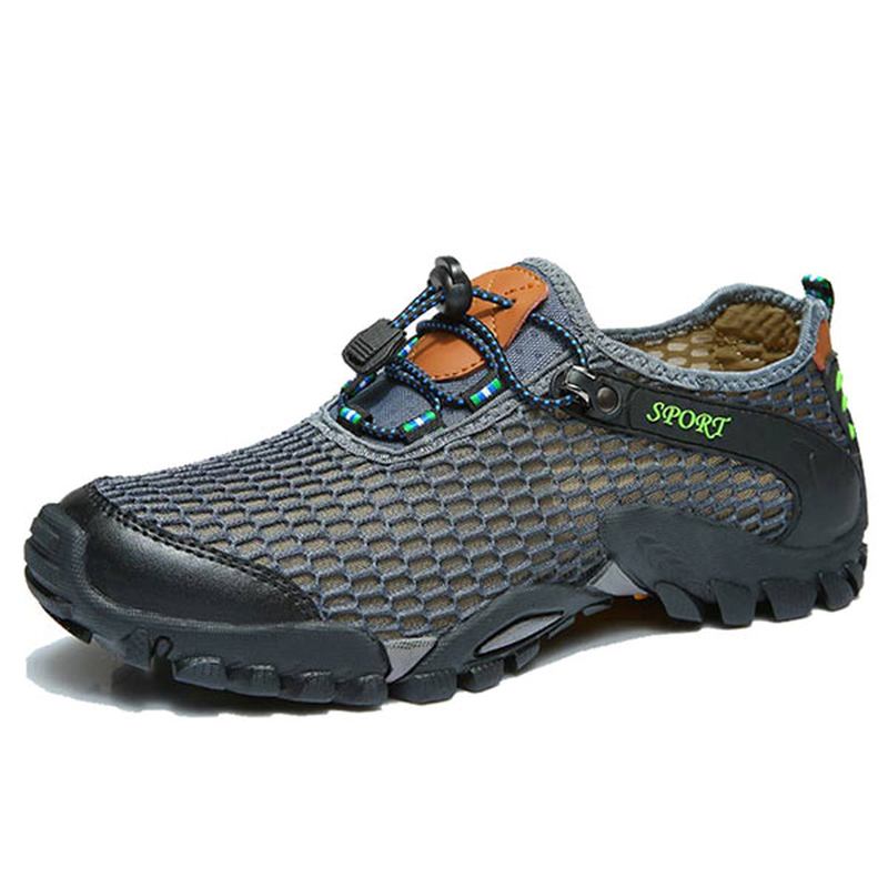 Män Mesh Anti Collision Toe Vandring Klättring Outdoor Athletic Skor