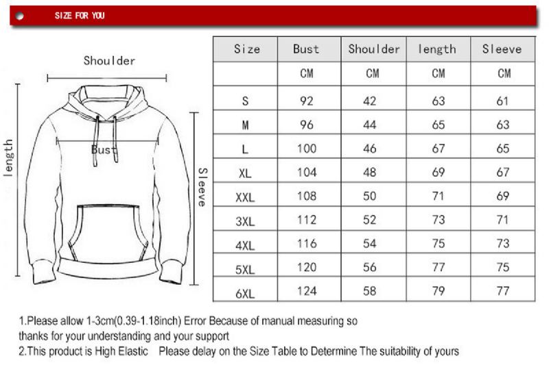 3d Digital Med Tryck Mode Hoodie Pullover Tröja