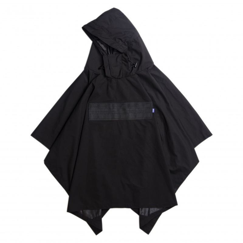 Cloak Dark Ninja Shawl Outdoor Vindtät Regn- Och Snöjacka För Vindjacka