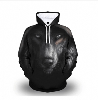 Wolves - Stijlvolle En Warme Hoodie Animal Style