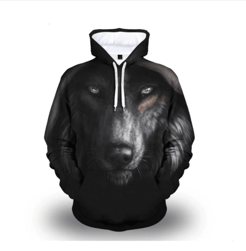 Wolves - Stijlvolle En Warme Hoodie Animal Style