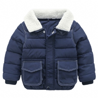 Enkel Cotton Coat Baby Coat Baby Vadderad Coat