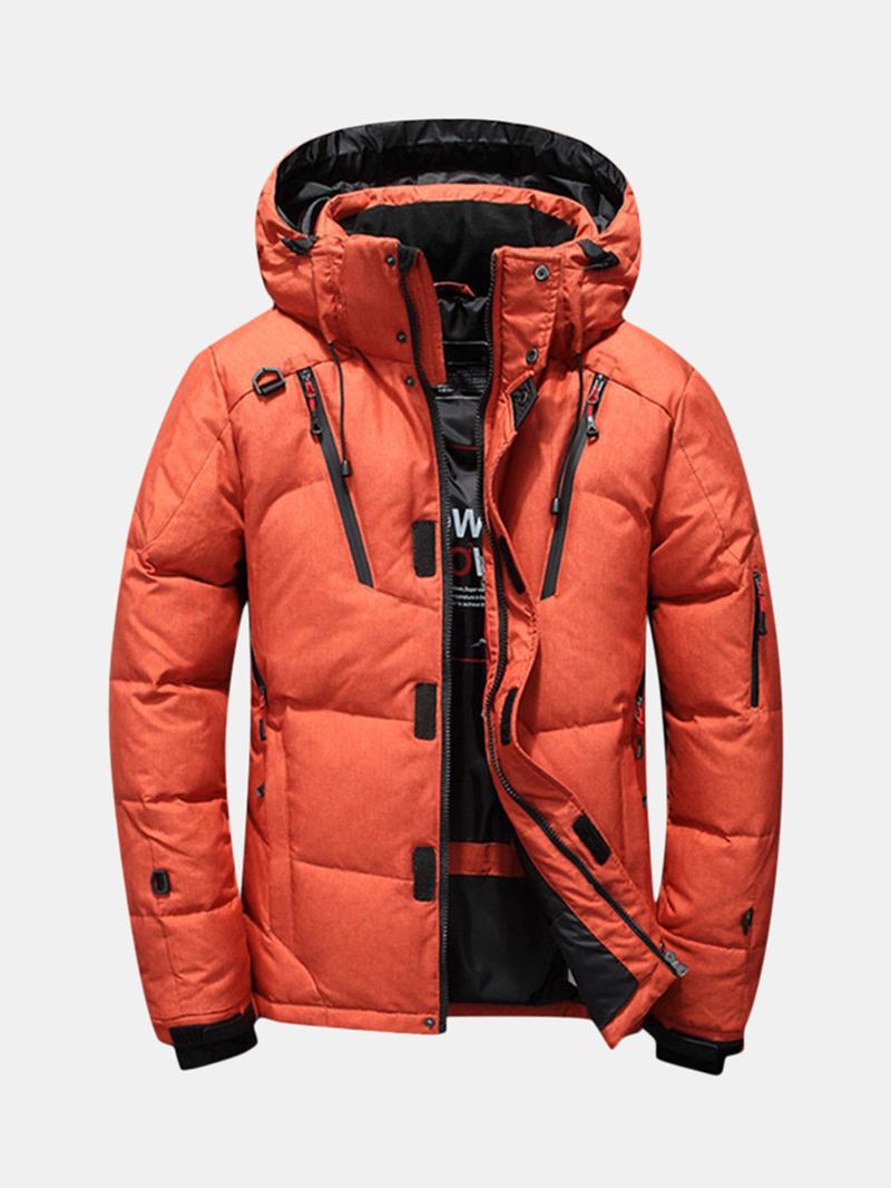 Herr Winter Outdoor Tjock Varmdun Jacka Isolerad Parka