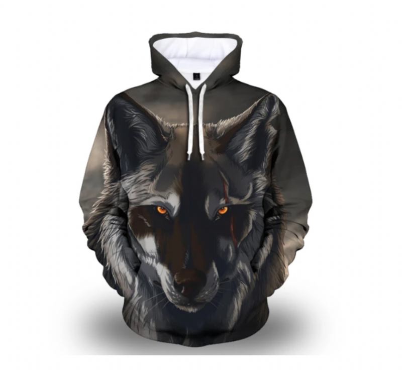 3d-utskrift Jumper Hoodie Anpassat Mönster